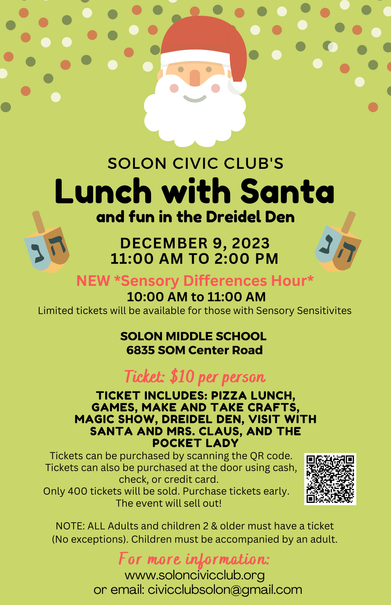 Lunch With Santa-December 9th, 2023